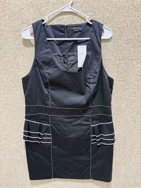 NWT corpcore XL dress BCBGMAXAZRIA black‎ dress cocktail business office dress